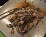 Foto del paso 8 de la receta: Pollo estofado con chocolate y yuca