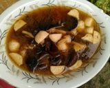 Foto langkah ke 9 dari resep Tumis bakso ikan jamur.