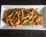 A picture of step 3 of Mexican Chicken Fajitas.
