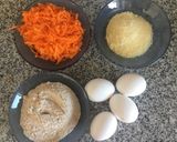 Foto del paso 1 de la receta: Pizza con masa de zanahorias - Sartén Essen