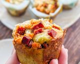 Une image de l'étape 5 de Muffins au pesto et Skyr.