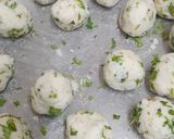 A picture of step 4 of Dahi wada for fast (Falhari dahi wada).