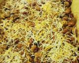 A picture of step 3 of Chili Lasagna Batch 000 with Beans.