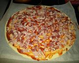 Foto del paso 3 de la receta Estrella de hojaldre con bacon y queso