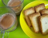 A picture of step 6 of Dhaba ginger elaichi tea.