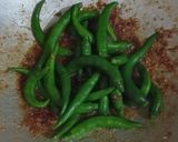 Foto langkah ke 3 dari resep Ase Cabe Hijau khas Sunda.