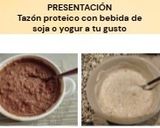 Foto del paso 4 de la receta: Tazón proteico con bebida de soja o yogur a tu gusto