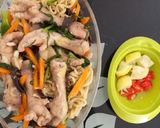 Foto langkah ke 6 dari resep Mie Siram Ceker Ayam.