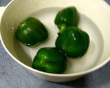 A picture of step 1 of Stuffed cheese katori.