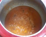 A picture of step 11 of Kolhapuri Modak Curry.