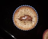 Foto del passaggio 5 della ricetta Tortino al cioccolato  mandorle e rhum