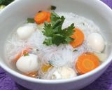 Foto langkah ke 11 dari resep Sop Oyong Soun Telur Puyuh.