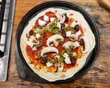 A picture of step 6 of Sourdough pizza.