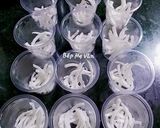 Hình bước làm 4 của món Rau câu dừa ly
