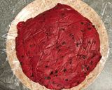 Foto langkah ke 3 dari resep Red Velvet Chips Soft mini cookies. Simple No mixer..!.