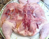 Foto del paso 4 de la receta: Pollo abierto y berenjenas a las brasas con chimichurri