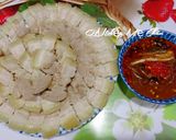 Hình bước làm 1 của món Bánh ướt thịt luộc chấm mắm cá cơm