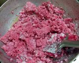 A picture of step 1 of Beetroot Noolputtu (Idiyappam).