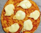 Hình bước làm 6 của món Margherita Pizza- Happy Halloween😍🤣