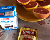 Foto del paso 2 de la receta: Mousse de crema de leche, y jugo de pomelo👌