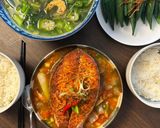 A picture of step 6 of Nostalgic Salmon w/ Tomato Fish Sauce | Cá Hồi Chiên Sốt Mắm Cà.