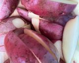 A picture of step 2 of Potato wedges.