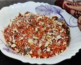 A picture of step 6 of Gajar- beetroot halwa in pressure cooker.