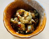 A picture of step 3 of 3 mins Spicy Eggplant Banchan.