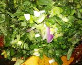 A picture of step 16 of Sinasir with veg.soup.