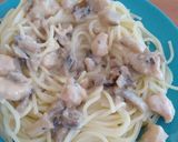 Tejszínes gombás hús recept fázis 4 fotója