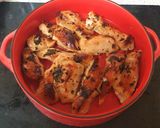 A picture of step 6 of Sticky Lemon & Lime Chicken.🙄.