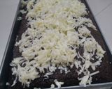 Foto langkah ke 7 dari resep 16. Brownies Coklat Empuk Anti Gagal No Mixer No Oven.