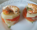 Foto del paso 6 de la receta: Torre de patatas,tomates y langostinos