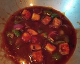 A picture of step 5 of Paneer Chilli for Kids.