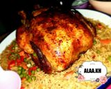 صورة لخطوة 3 من وصفة دجاج محشي بتتبيلتي المميزة 😋😍