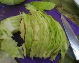 Foto del paso 6 de la receta: Repollo en cintas con tuco