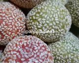 Foto langkah ke 7 dari resep 💕ONDE ONDE KENTANG PASTA KACANG MERAH /TETEP EMPUK WALO SUDAH DINGIN 😊.