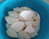 Hình bước làm 1 của món Sa kê chiên bột