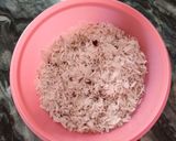 A picture of step 2 of Coconut peanut chutney.