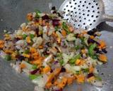 Spinach vermicelli biryani recipe step 3 photo