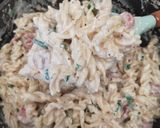 Foto langkah ke 4 dari resep Creamy Fusilli Pasta.
