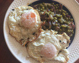 Foto del paso 5 de la receta: Guisantes con Jamón 5 J’s y Huevos Fritos