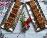 A picture of step 6 of Besan Rava Burfi. (Diwali Special).