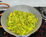 A picture of step 2 of Spiny Gourd Subji.