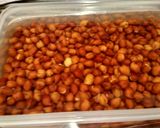 A picture of step 1 of Chaupati Chana Chaat.
