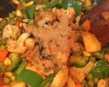 A picture of step 8 of Navratan Korma.