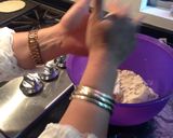 A picture of step 4 of Mexican Gorditas.