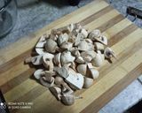 A picture of step 1 of Dhaba Style Mushroom 🍄 Matar.
