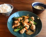 A picture of step 8 of Chicken & Kimuchi stir fry 🔥🔥🔥.