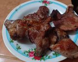 รูปขั้นตอนการทำที่ 1 ของ ยำหมูย่างแตงกวา